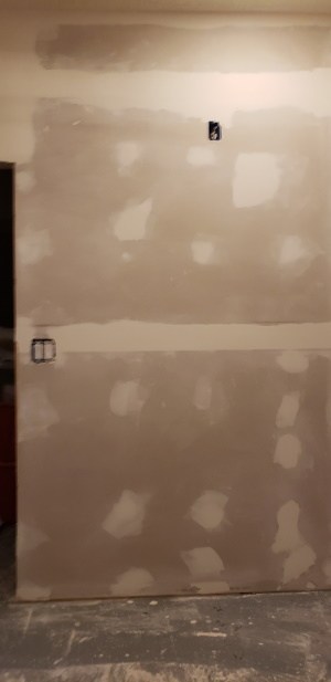 image of unfinished wall in ToolTally Office